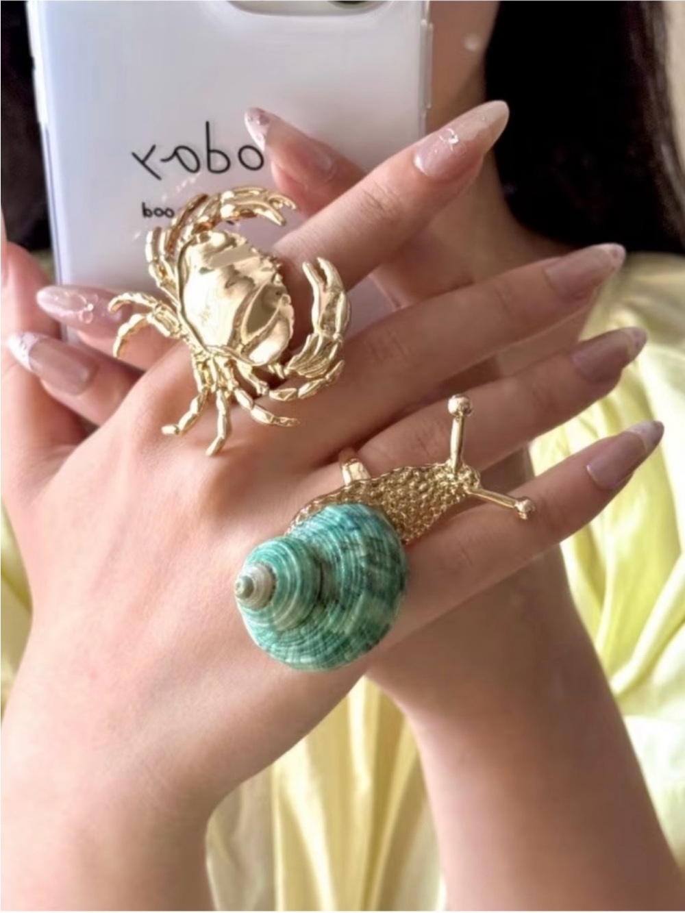 NEW! Unique Statement Gold Crab Ring 🦀 (A2-65) - Picture 4 of 8